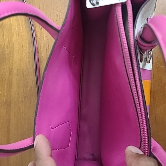 Michael Kors Marilyn MK Monogram Logo Womens Satchel Crossbody Tote Purse Small - Picture 13 of 16